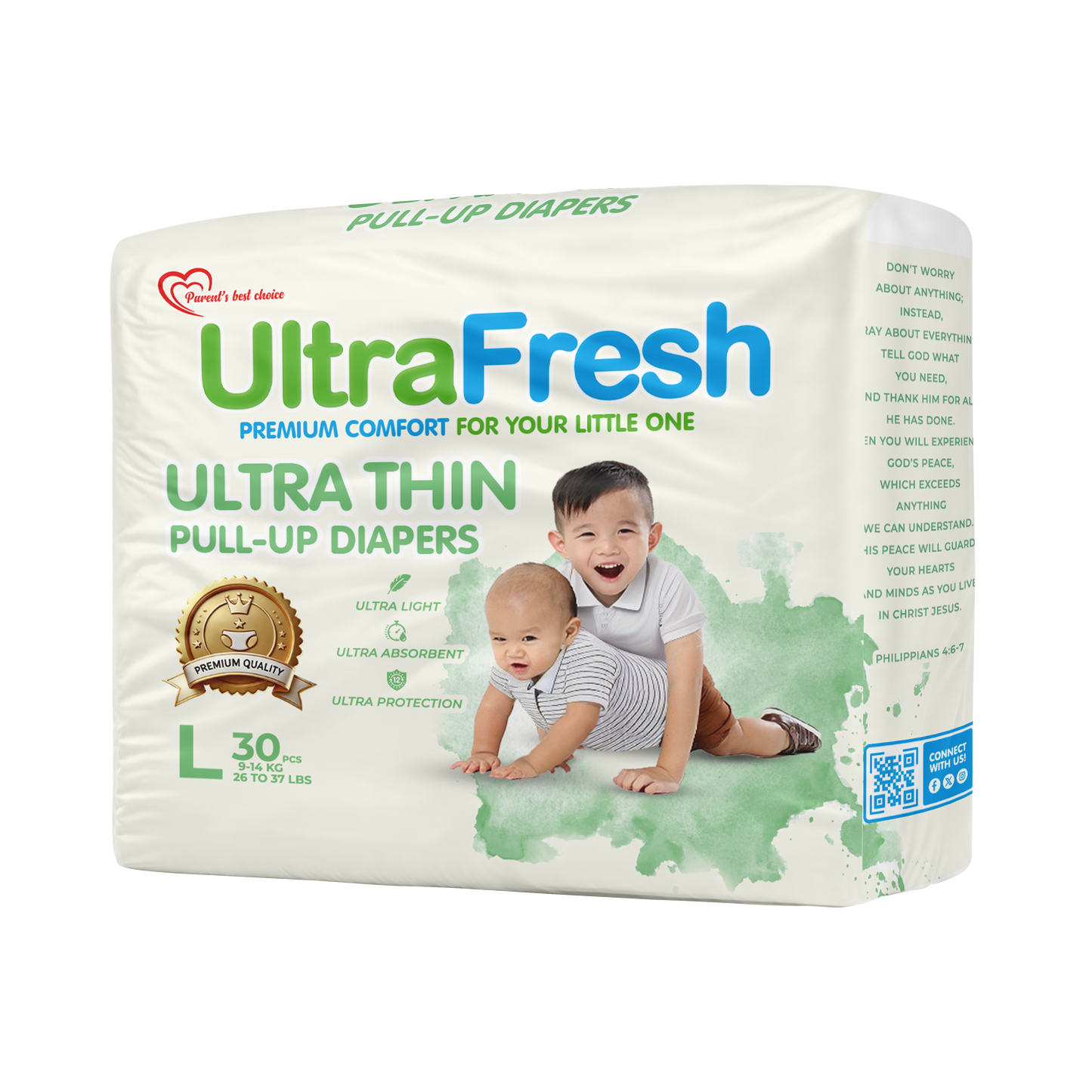 UltraFresh Ultra Thin Pull Up Diaper