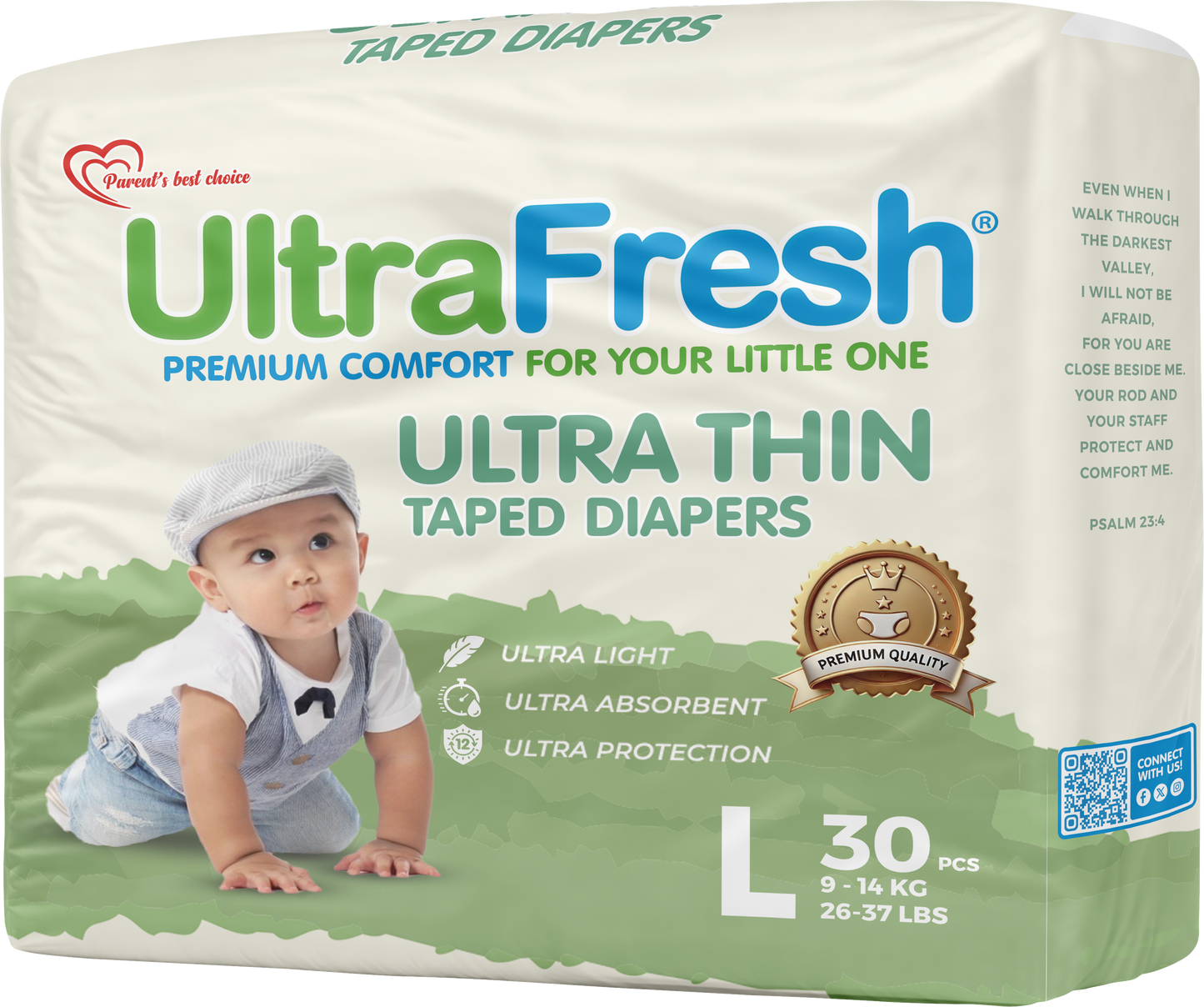 Ultrafresh Ultra Thin Tape Diaper