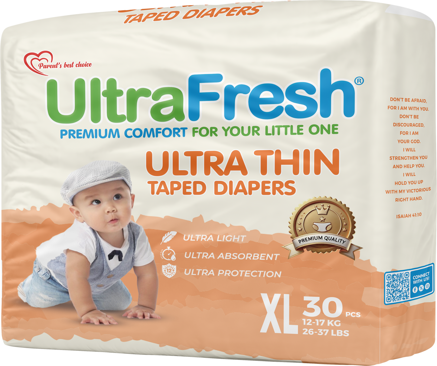 Ultrafresh Ultra Thin Tape Diaper