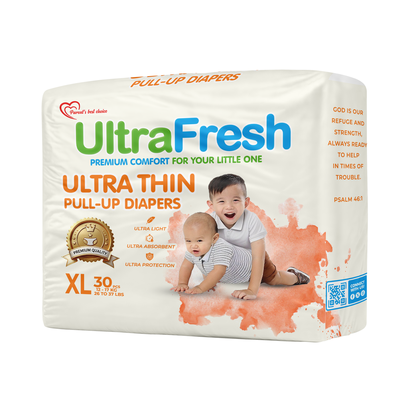 UltraFresh Ultra Thin Pull Up Diaper