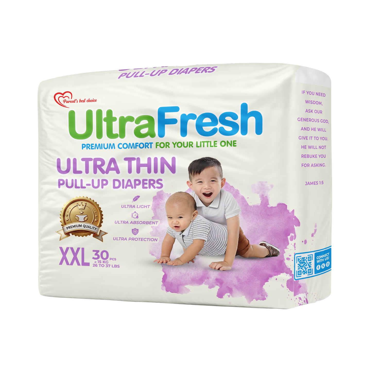 UltraFresh Ultra Thin Pull Up Diaper