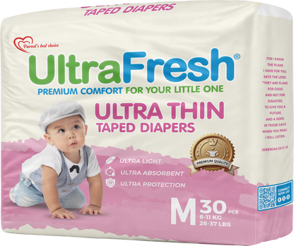 Ultrafresh Ultra Thin Tape Diaper