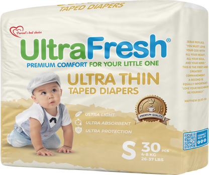 Ultrafresh Ultra Thin Tape Diaper